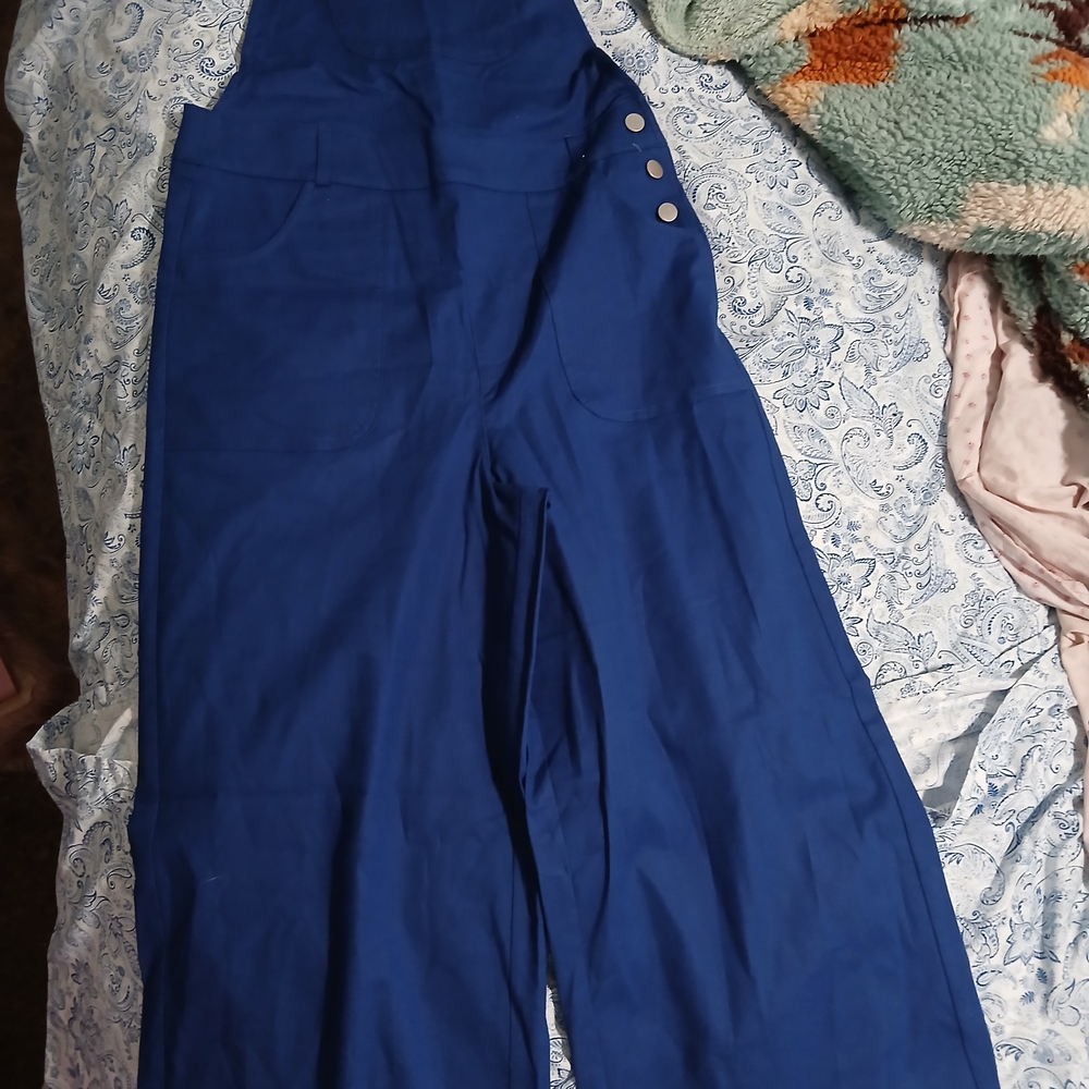 Nwt Zenana Outfitters Royal Blue Jumpsuit Various Sizes